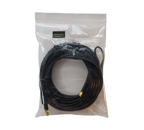 Антенна «Периметр Flex» VHF/UHF гибкая с выносом 10,8 м (SMA) — тактическая антенна для экстремальных условий