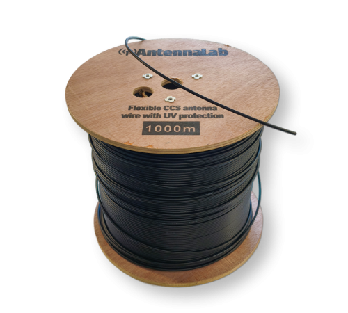 Провод антенный гибкий CCS 19×0,41 (d3,8 мм), оболочка UVR-PE, AntennaLab