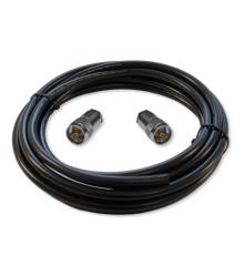 Кабельная сборка на RG-213 (CU) 50 Ом, оболочка PVC-UV, разьемы UHF (male)/UHF (male), длина 3м