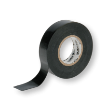 Изолента профессиональная PVC-UVR 19мм/20м, черная (толщина 0,18мм)