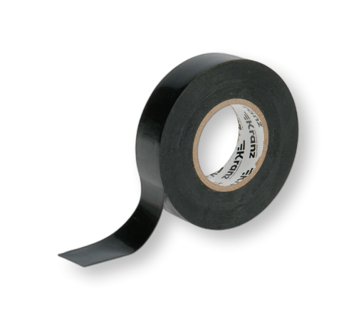 Изолента профессиональная PVC-UVR 19мм/20м, черная (толщина 0,18мм)