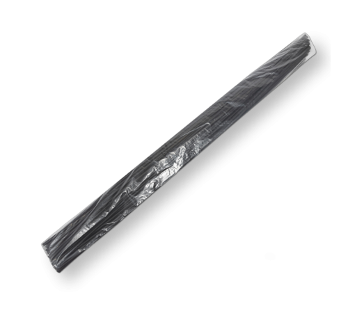 Трубка термоусадочная 18/9мм черная (2:1), 1 метр