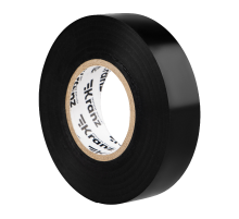 Изолента морозостойкая PVC-UVR 19мм/20м, черная (до -40°C)