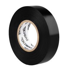 Изолента морозостойкая PVC-UVR 19мм/20м, черная (до -40°C)