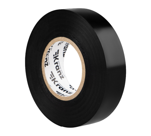 Изолента морозостойкая PVC-UVR 19мм/20м, черная (до -40°C)