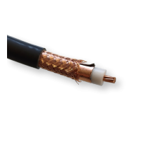 Кабель коаксиальный РК-50-7-316нг(A) (CU) 50 Ом, гибкий, оболочка PVC(HF), черный, бухта 30м