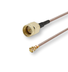 Пигтейл коаксиальный SMA(male)—IPEX(U.FL), кабель RG178, длина 15см