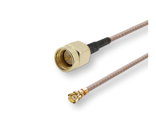 Пигтейл коаксиальный SMA(male)—IPEX(U.FL), кабель RG178, длина 15см