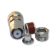 ВЧ разъём N(male) прижимной на кабель RG-213, AntennaLab