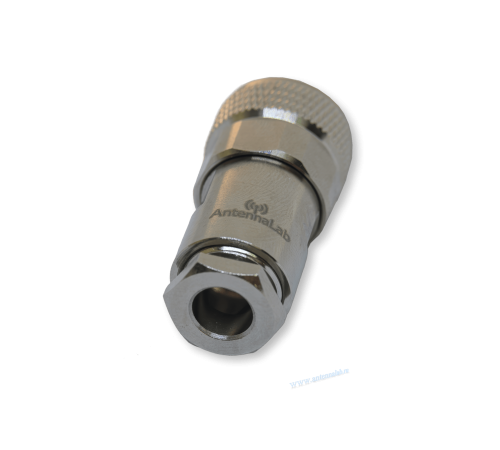 ВЧ разъём UHF(male) PL259 прижимной на кабель 5D-FB, AntennaLab