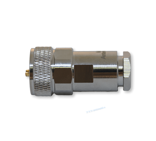 ВЧ разъём UHF(male) PL259 прижимной на кабель 5D-FB, AntennaLab