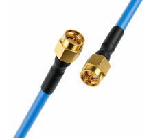 Пигтейл коаксиальный SMA(male)—SMA(male), кабель RG402, длина 15см
